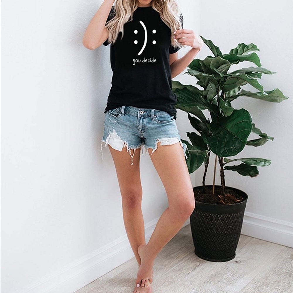 NEW You decide, positivity tee inspiration tee - Picture 3 of 4